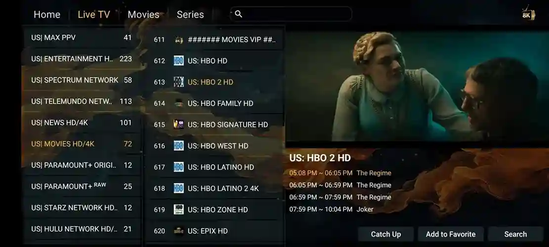 Preview 1 - Nex OTT IPTV Premium IPTV Subscription